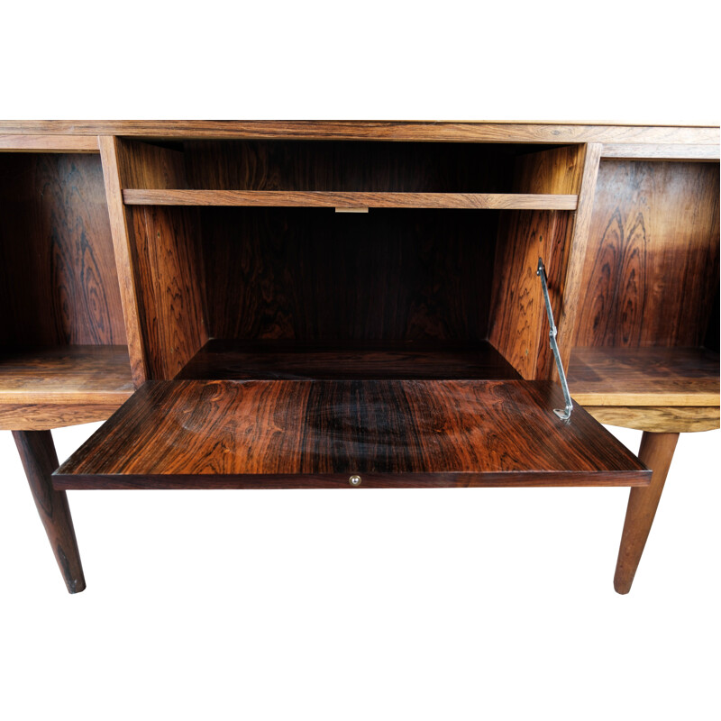 Vintage rosewood desk de A.P. Møbler para Svenstrup J., 1960