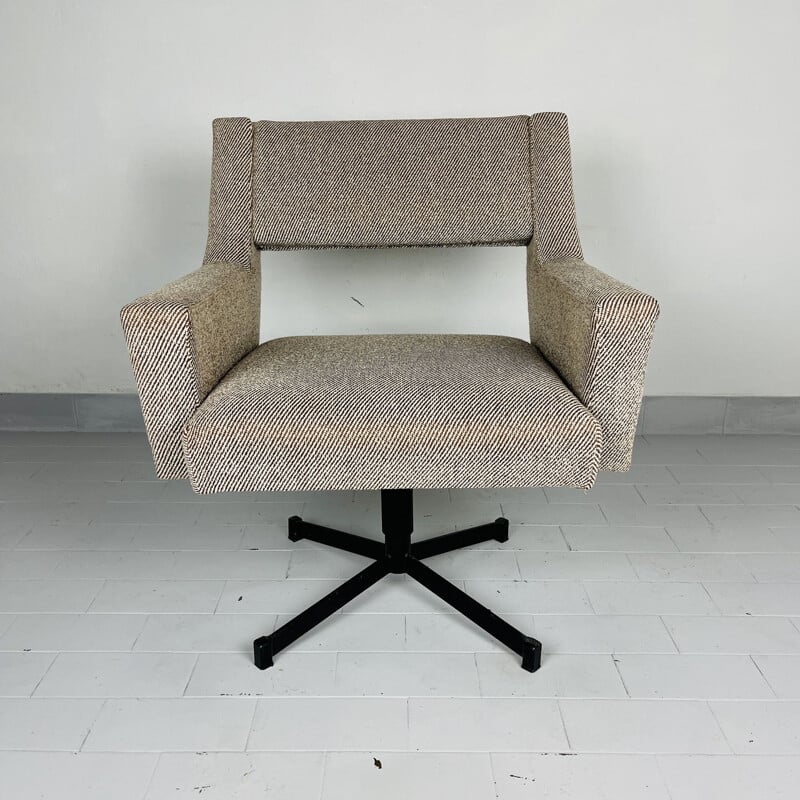 Fauteuil vintage en tissu, Yougoslavie 1960