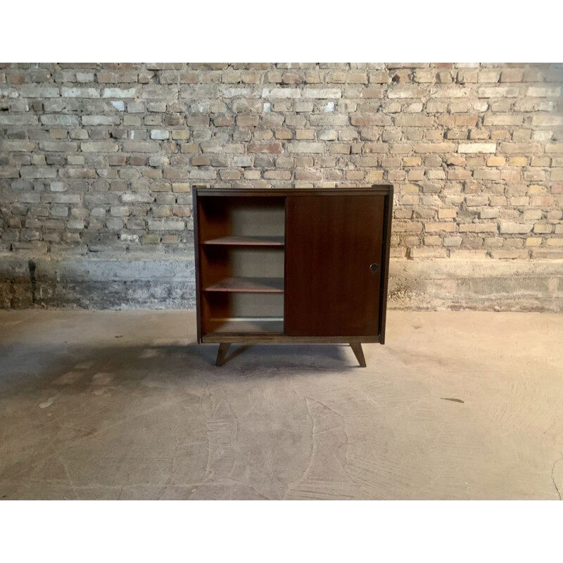 Buffet vintage avec 2 portes en bois