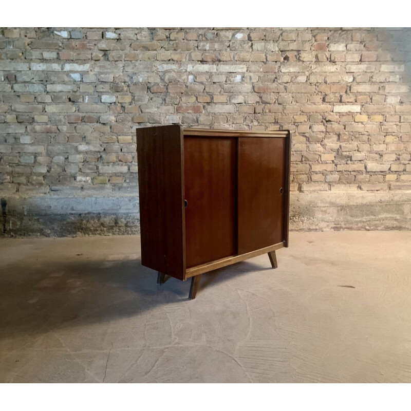 Buffet vintage avec 2 portes en bois