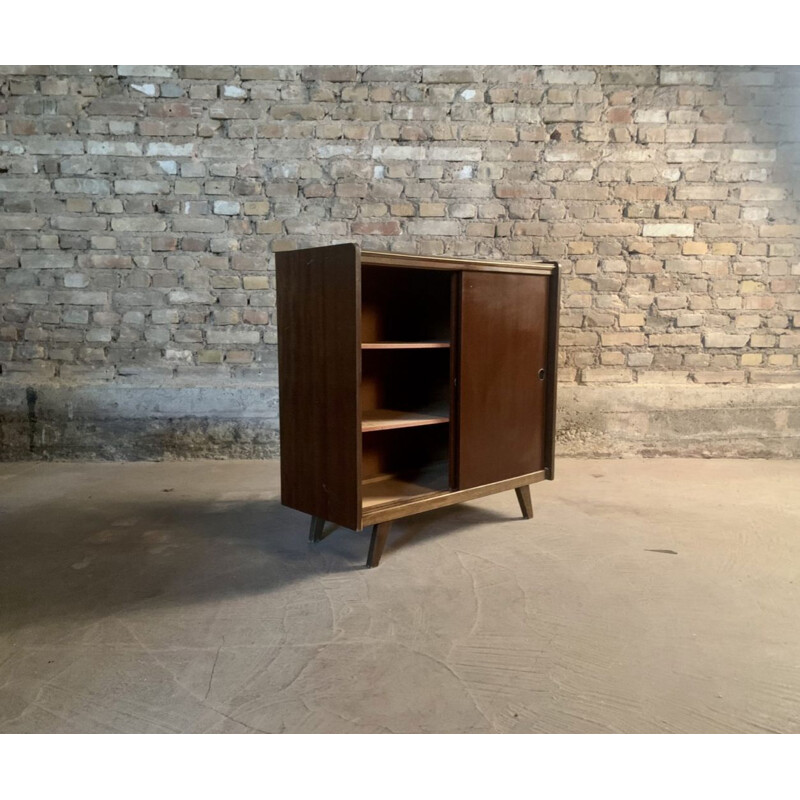 Buffet vintage avec 2 portes en bois