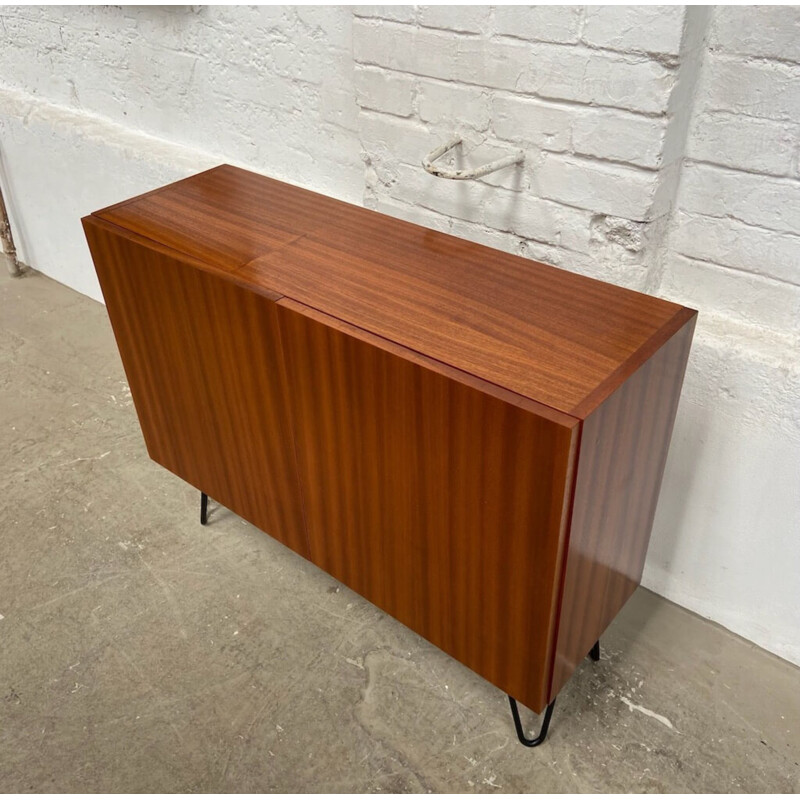 Vintage sideboard with 2 doors, Czech republic 1960s