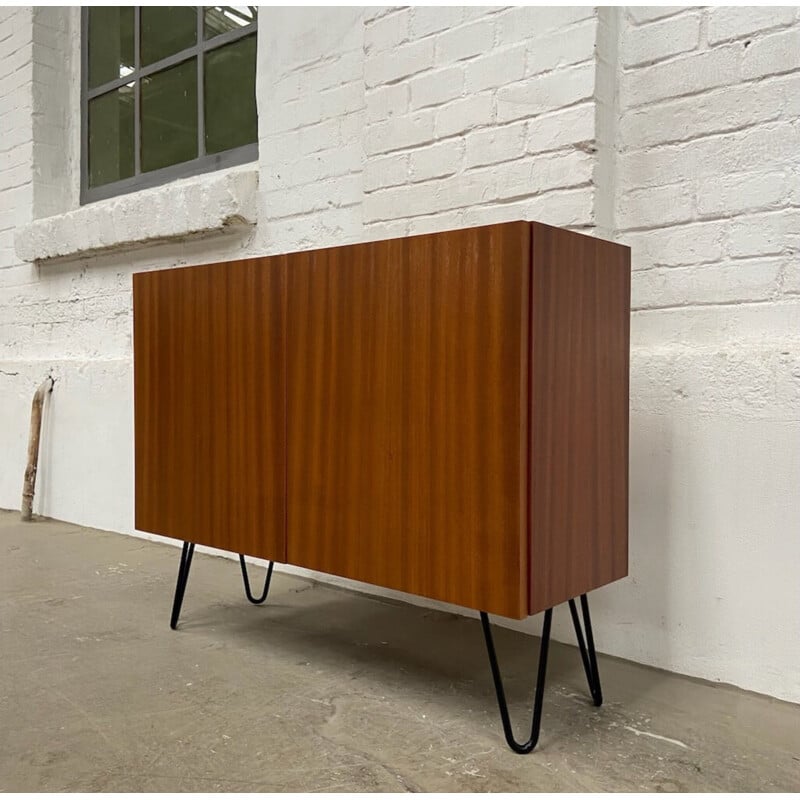 Vintage sideboard with 2 doors, Czech republic 1960s