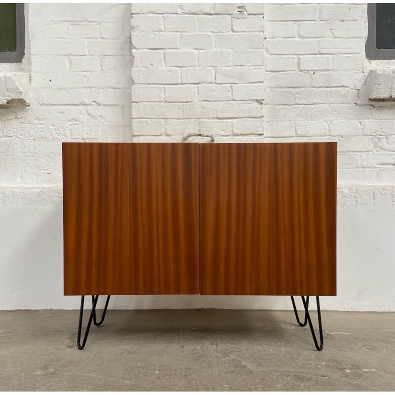 Vintage sideboard with 2 doors, Czech republic 1960s