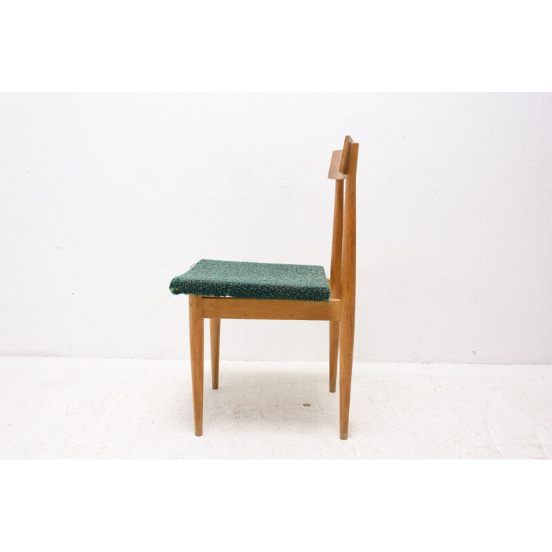 Set of 3 vintage beechwood chairs by Jitona, Czechoslovakia 1970