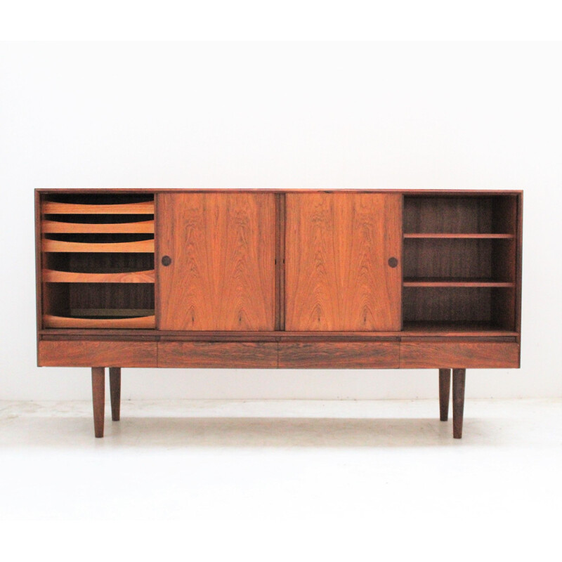 Scandinavian vintage sideboard in rosewood by Henning Kjaernulf for Vejle