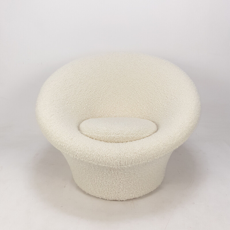 Vintage Mushroom armchair and ottoman by Pierre Paulin for Artifort, 1960s