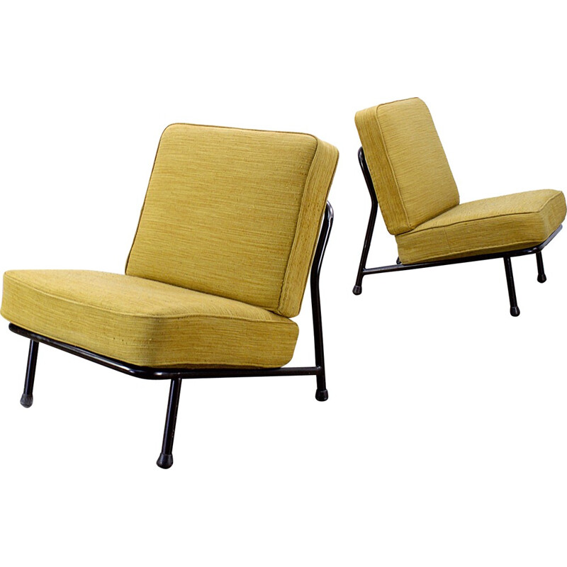 Pair of Artifort Dux armchairs, Alf SVENSSON - 1950s