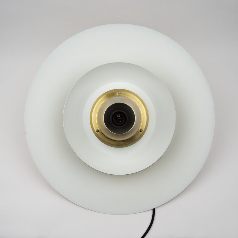 Danish vintage pendant lamp Superlight, Denmark 1970s