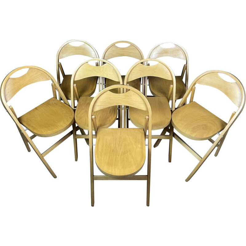 Mid-century folding chair Tric by Achille and Pier Giacomo Castiglioni for Bbb Emmebonacina, Italy 1970s