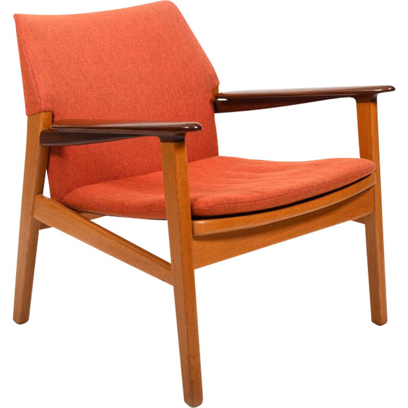 Vintage armchair by Hans Olsen & Chris Sørensen for Verner Birkholm, Denmark 1960s