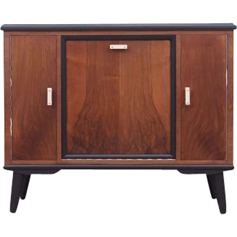 Walnut vintage chest of drawers, Denmark 1960s