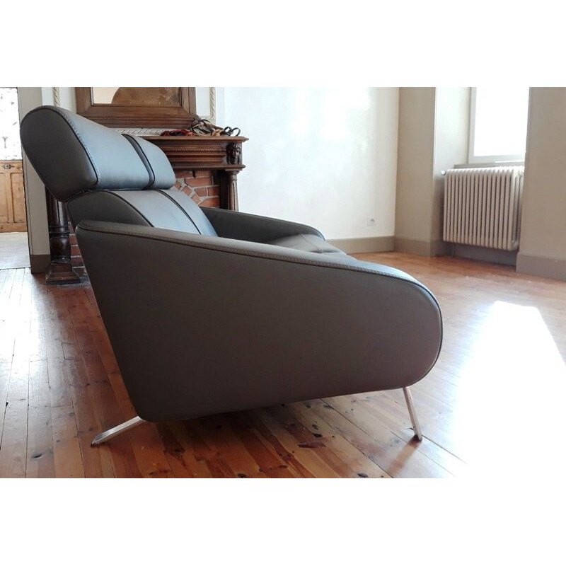 Sofá reclinable vintage de M. Manzoni