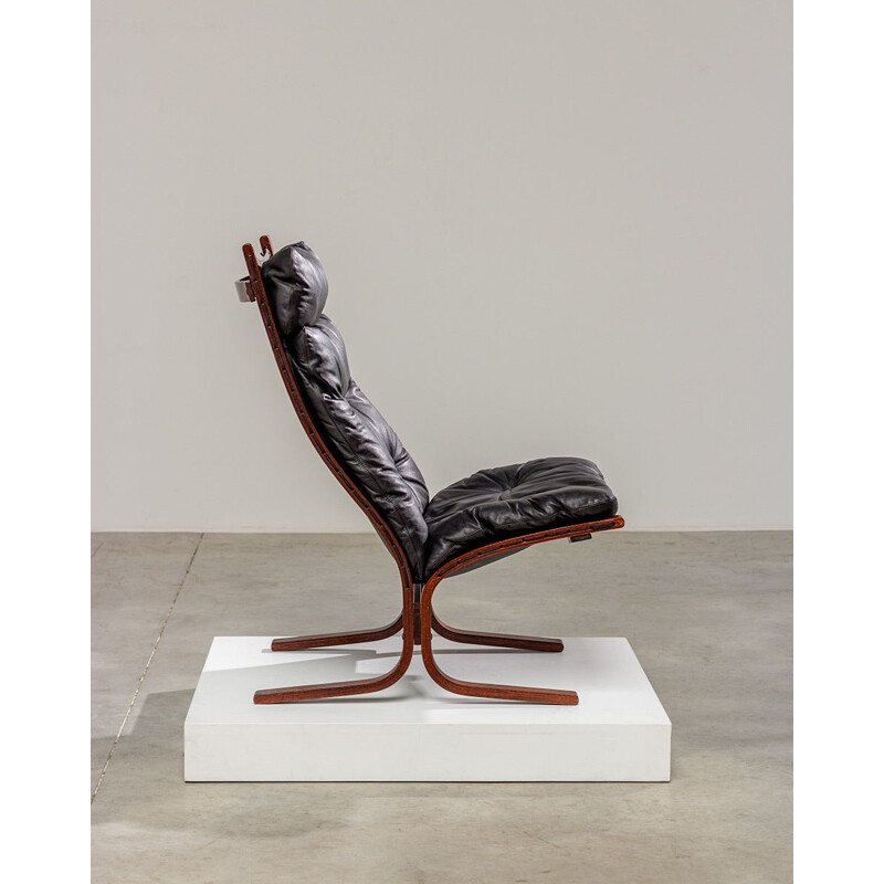 Vintage modernist Siesta armchair by Ingmar Relling for Westnova, 1970s