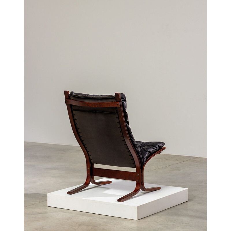 Vintage modernist Siesta armchair by Ingmar Relling for Westnova, 1970s