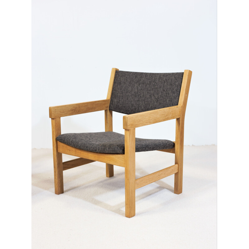 Paire de fauteuils vintage en chêne "GE 151" par Hans J.Wegner pour Getama, Danemark