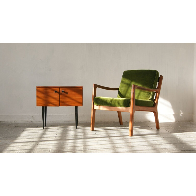 Danish vintage teak armchair by Ole Wanscher for Cado France & Søn