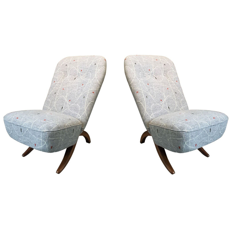 Pair of Artifort "Congo" armchairs, Théo RUTH - 1950s