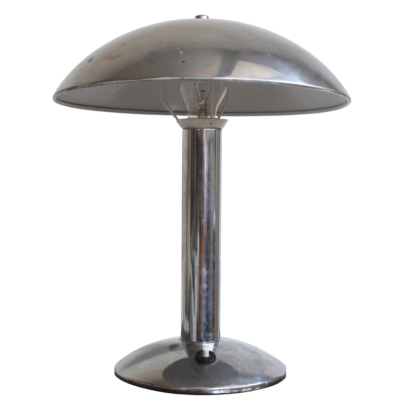 Vintage Bauhaus tafellamp van Miloslav Prokop voor Vorel Praha Company, 1930