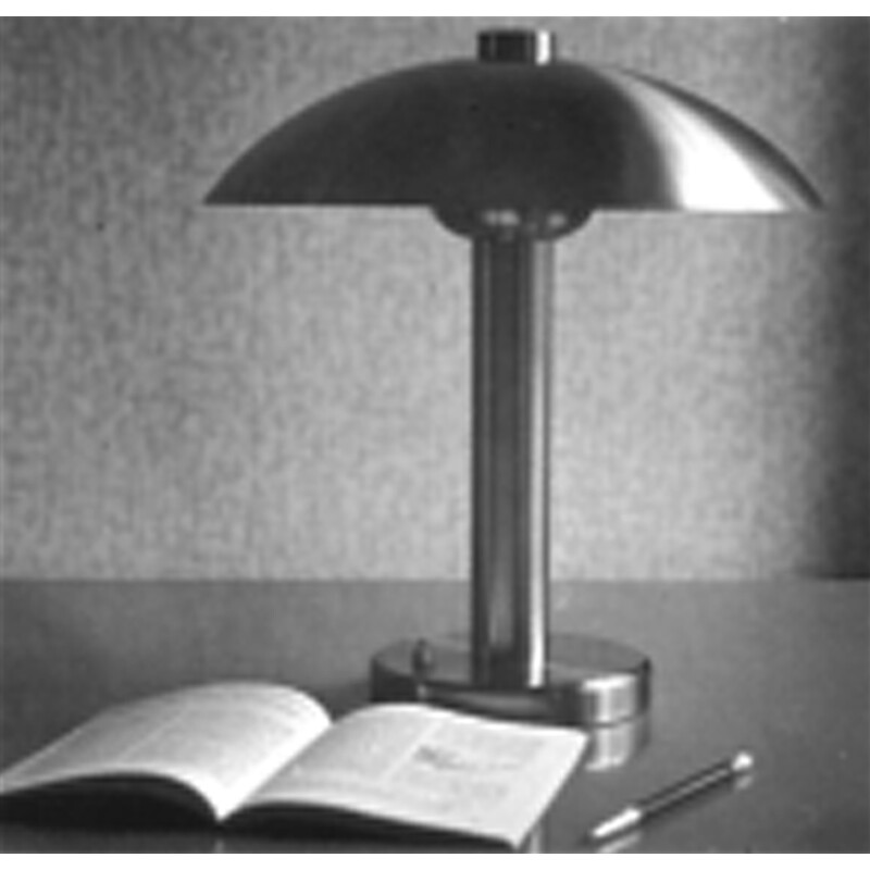 Bauhaus vintage table lamp by Miloslav Prokop for Vorel Praha Company, 1930s