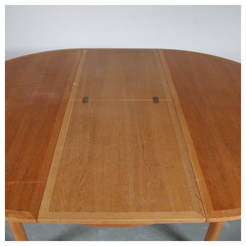 Vintage extendible dining table by Borge Mogensen for Karl Andersen, Sweden 1960s