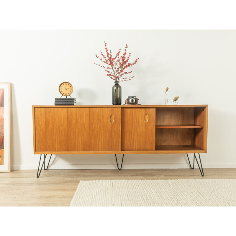 Vintage walnut sideboard by Georg Satink for Wk Möbel, Germany 1950