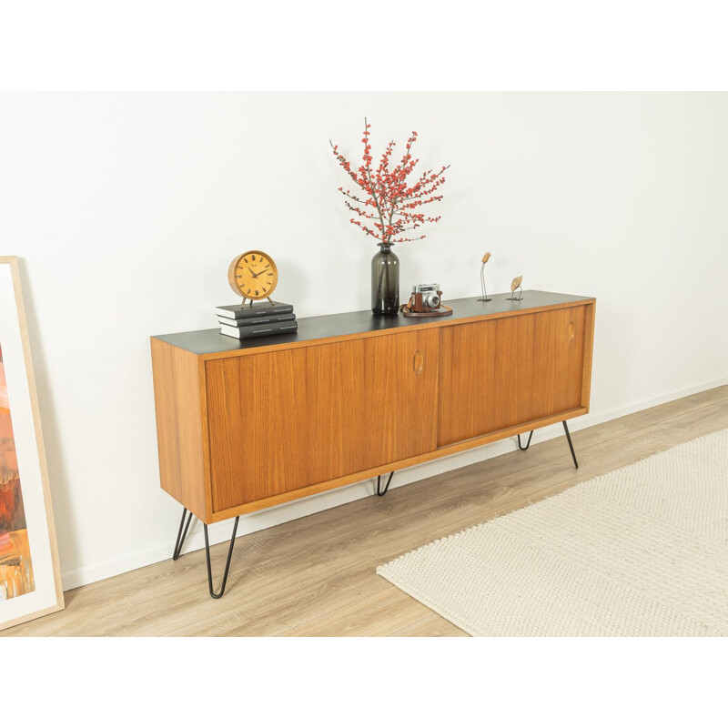 Vintage walnut sideboard by Georg Satink for Wk Möbel, Germany 1950