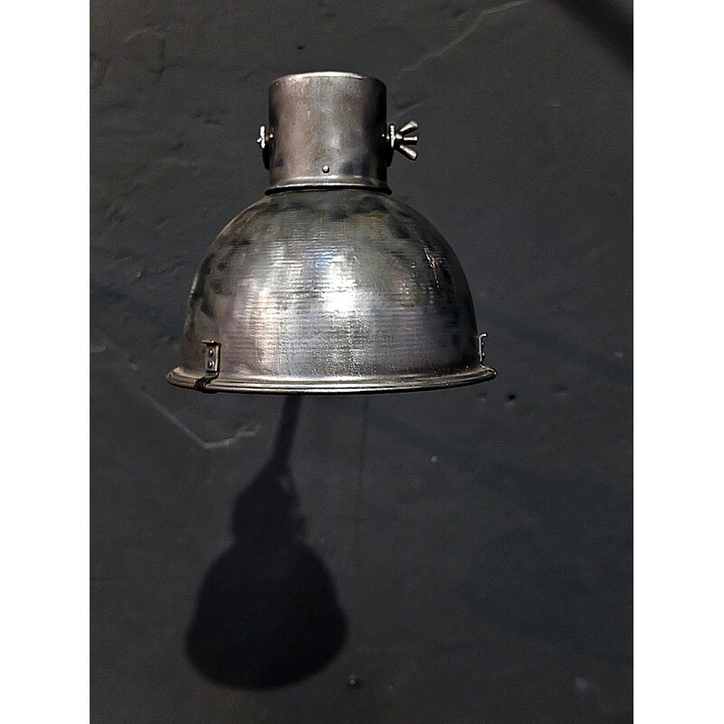 Vintage industrial sconce in metal - 1960