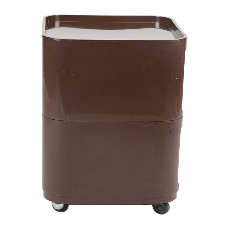 Componibilli vintage brown de Anna Castelli Ferrieri para Kartell