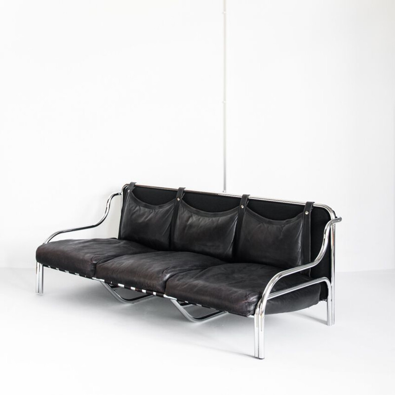 "Stringa" vintage sofa by Gae Aulenti for Poltronova, 1980