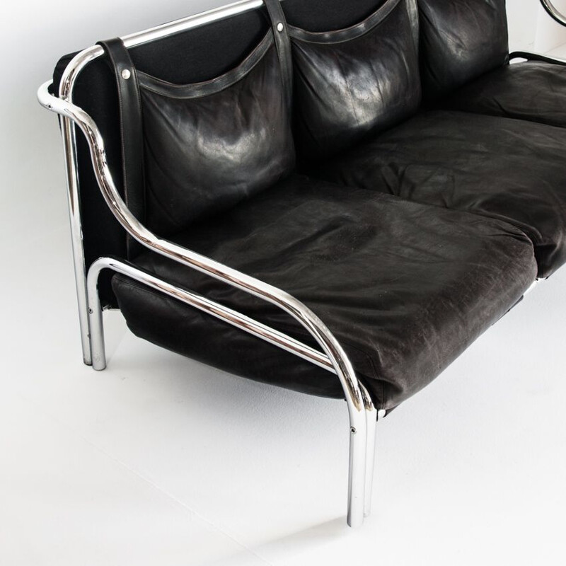 "Stringa" vintage sofa by Gae Aulenti for Poltronova, 1980