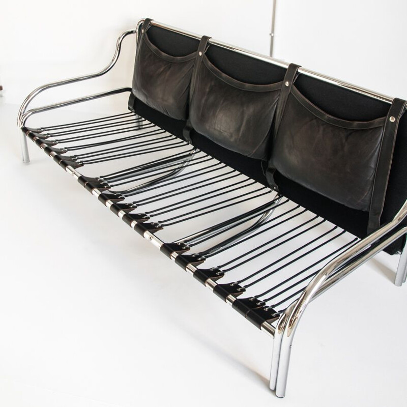 "Stringa" vintage sofa by Gae Aulenti for Poltronova, 1980