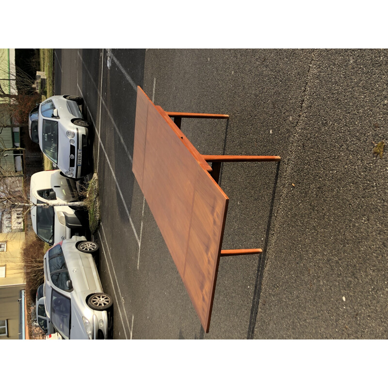 Vintage teak table by Henning Kjaernulf for Vejle Mobelfabrik, 1960