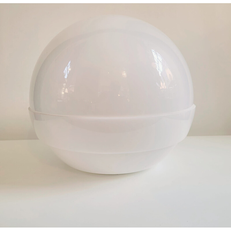 Vintage globe lamp van André Ricard voor Metalarte, 1970