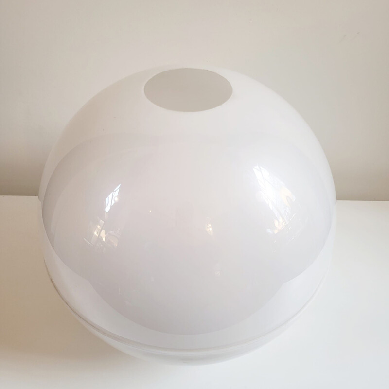 Lampe globe vintage par André Ricard pour Metalarte, 1970
