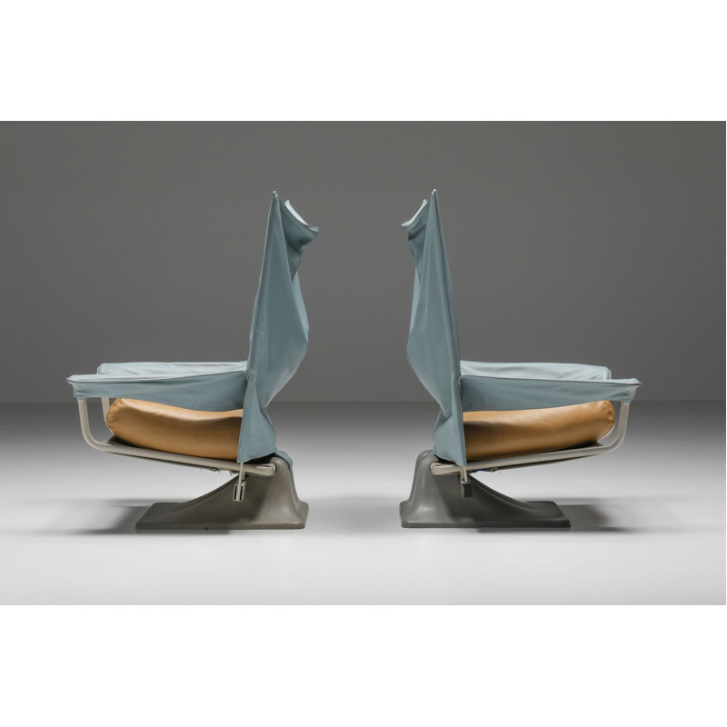 Lounge Chairs Pair ’Aeo’ by Paolo Deganello - 1973
