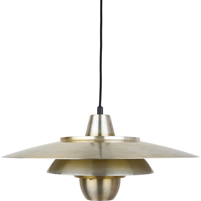 Danish vintage pendant lamp Superlight, Denmark 1970s