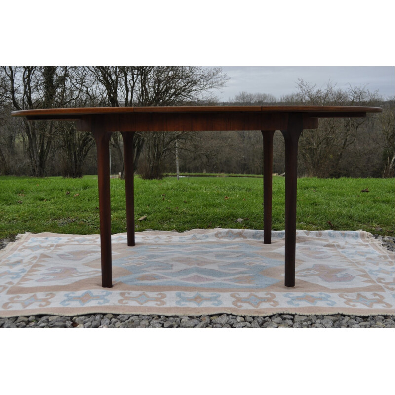 Vintage teakhouten ronde tafel door A H McIntosh, Schotland 1960
