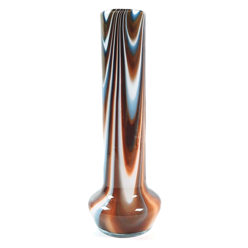 Vintage Murano glass vase by Carlo Moretti, Italy 1970s