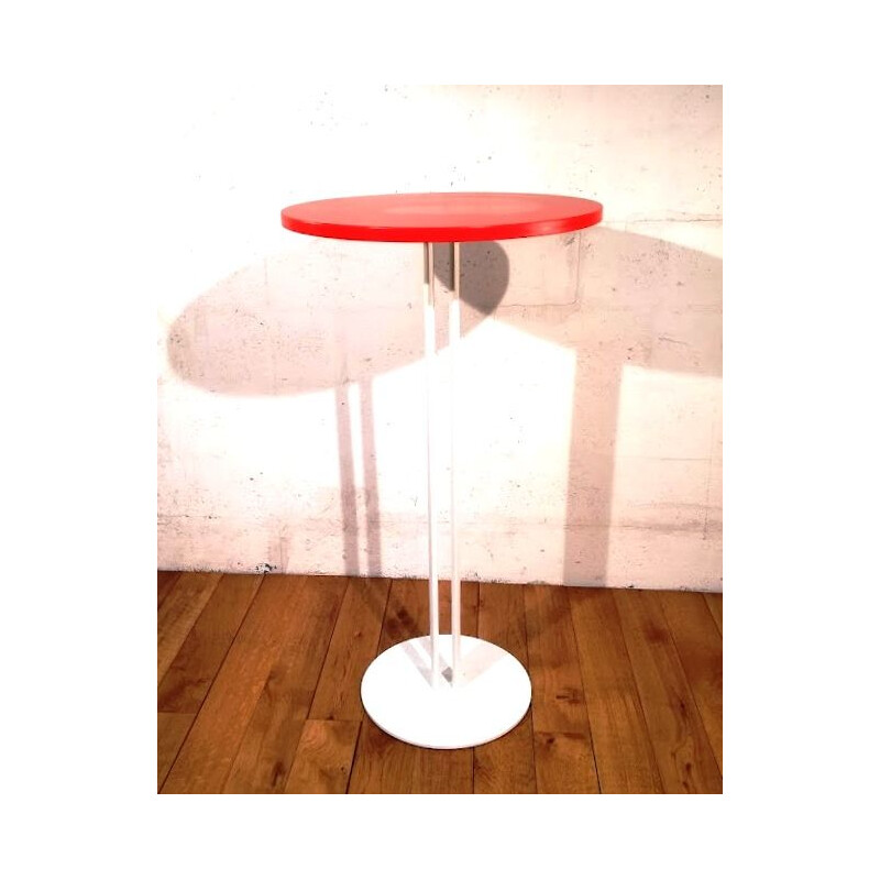 Vintage coloured wooden table stand