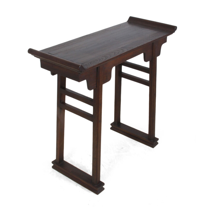 Grande console chinoise en bois - 1920