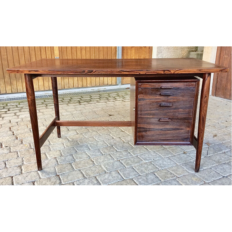 Vintage rosewood desk by Arne Vodder for Sibast, Denmark 1960