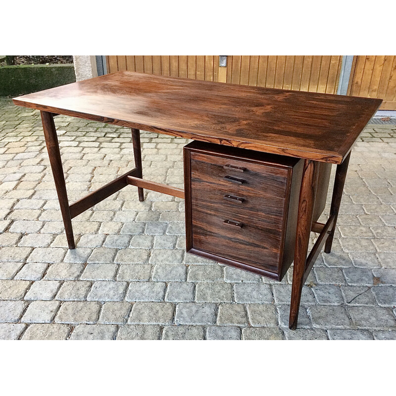 Vintage rosewood desk by Arne Vodder for Sibast, Denmark 1960