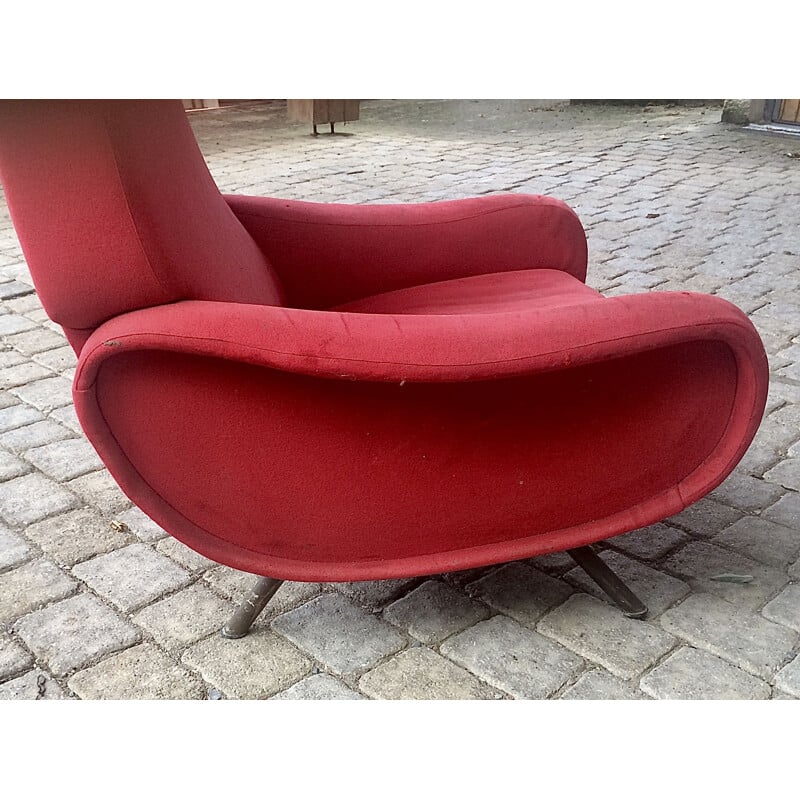Lady vintage armchair by Marco Zanusso for Arflex