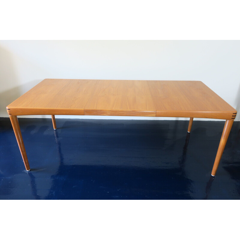 Mid century teak dining set by H.W. Klein for Bramin