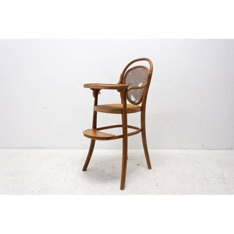 Vintage children's chair by Gebruder Thonet