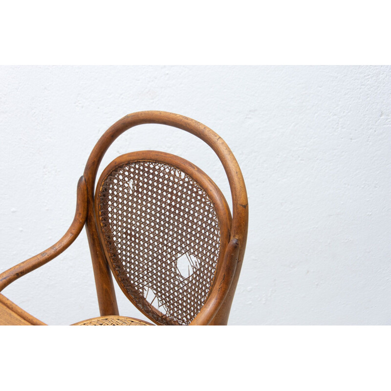 Vintage children's chair by Gebruder Thonet