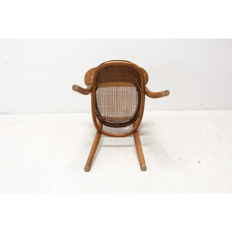 Vintage children's chair by Gebruder Thonet