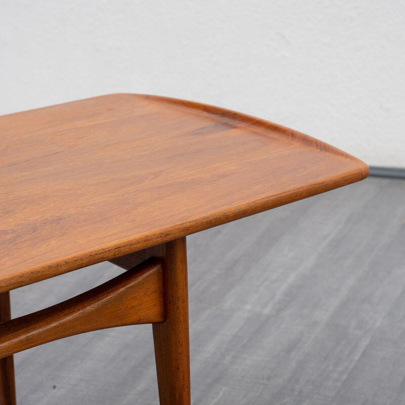 Vintage teak coffee table by France & Son, Denmark 1960s