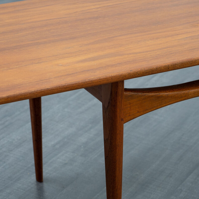 Vintage teak coffee table by France & Son, Denmark 1960s